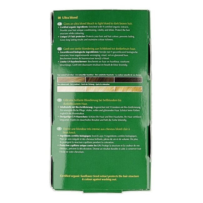 Henna Plus Long lasting colour 00 blonde coupe soleil 140 Milliliter