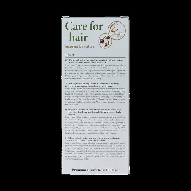 Hairwonder Long lasting colour 1 black 100 Milliliter