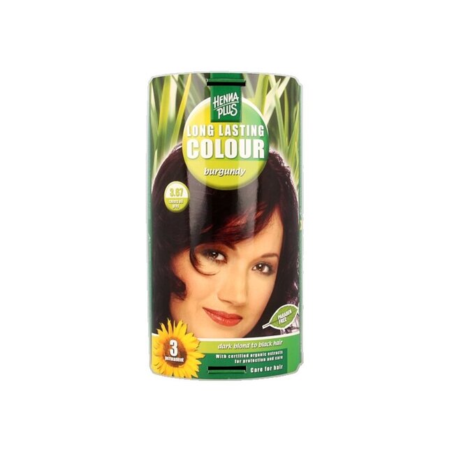 Long lasting colour 3.67 burgundy 100 Milliliter