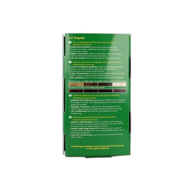 Henna Plus Long lasting colour 3.67 burgundy 100 Milliliter