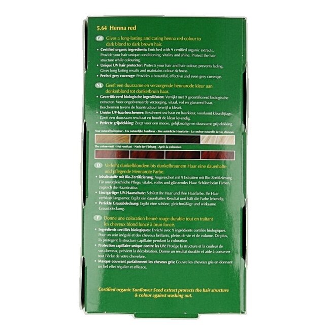 Henna Plus Long Lasting Colour 5.64 Rouge Henné 100 ml