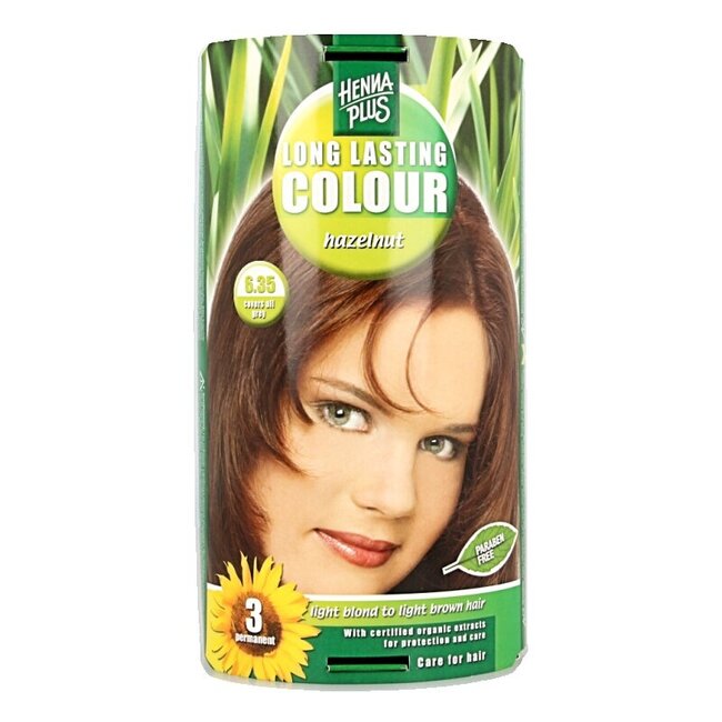 Long lasting colour 6.35 hazelnut 100 Milliliter