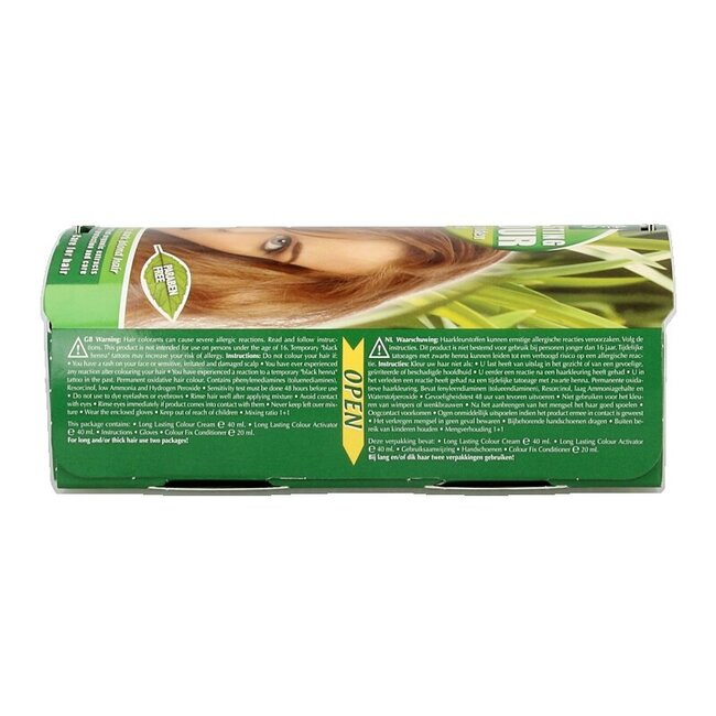 Henna Plus Long lasting colour 7.3 medium golden blond 100 Milliliter