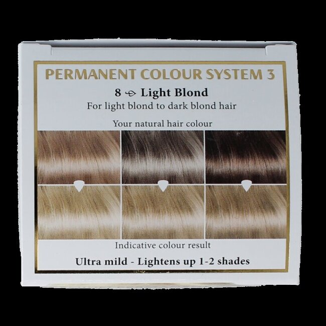 Henna Plus Long lasting colour 8 light blond 100 Milliliter