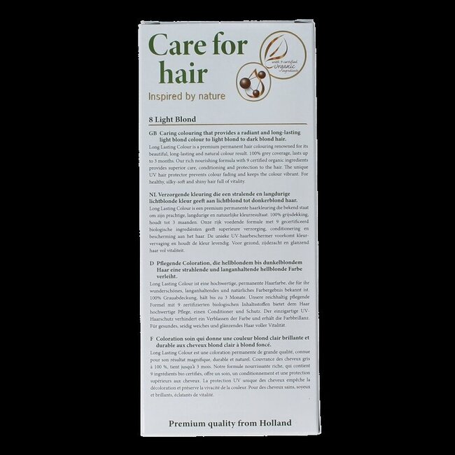 Henna Plus Long lasting colour 8 light blond 100 Milliliter