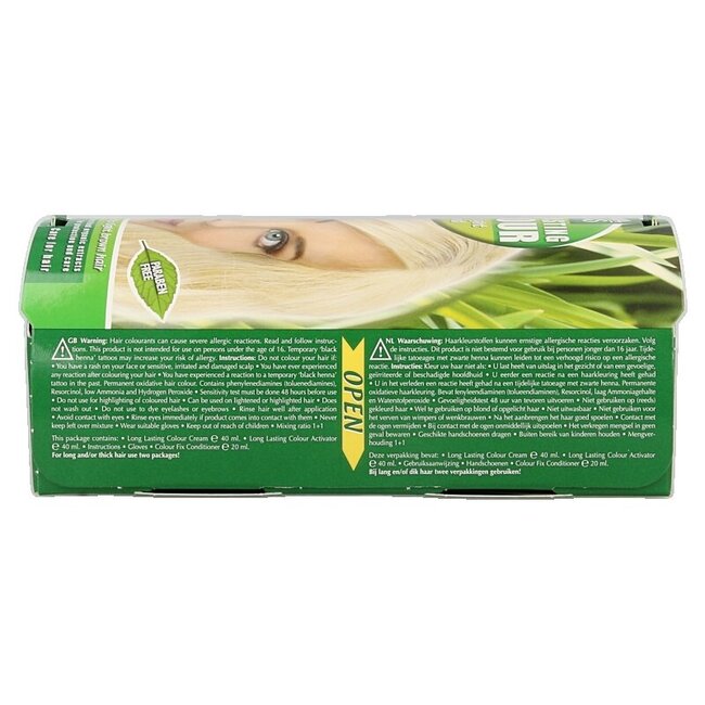 Henna Plus Long lasting colour 10.00 highlight blond 100 Milliliter