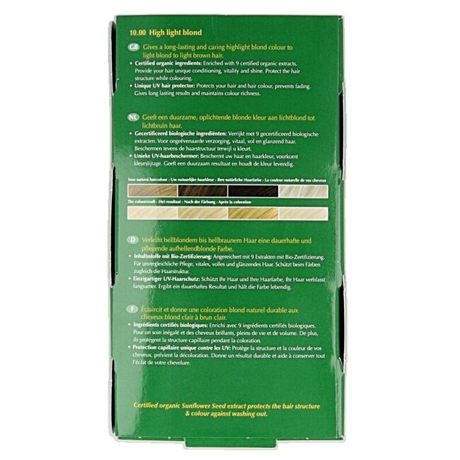 Henna Plus Long lasting colour 10.00 highlight blond 100 Milliliter