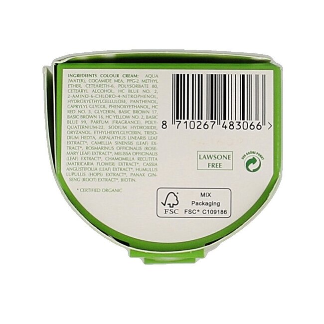 Henna Plus Colour cream 4.03 mocha brown 60 Milliliter