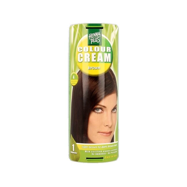 Colour cream 4 brown 60 Milliliter