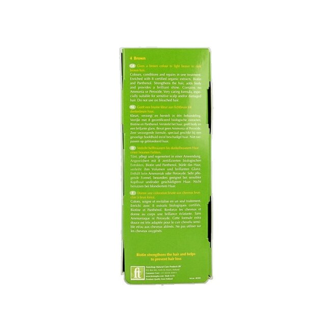 Henna Plus Colour Cream 4 Brun 60 ml