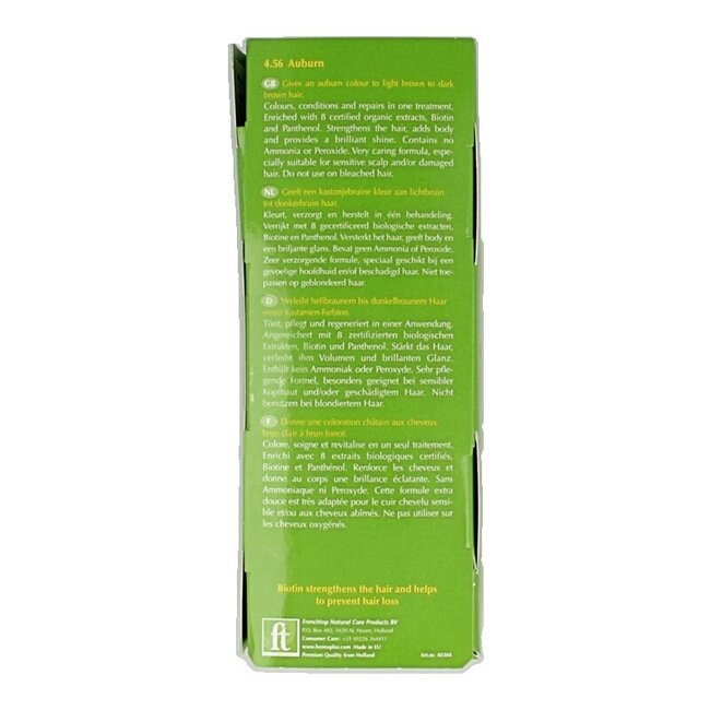 Henna Plus Colour cream 4.56 auburn 60 Milliliter