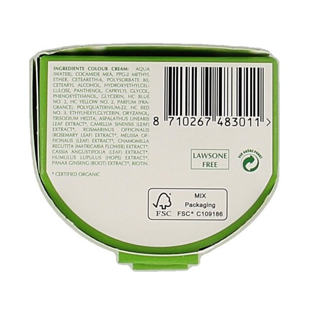 Henna Plus Colour cream 6.35 hazelnut 60 Milliliter