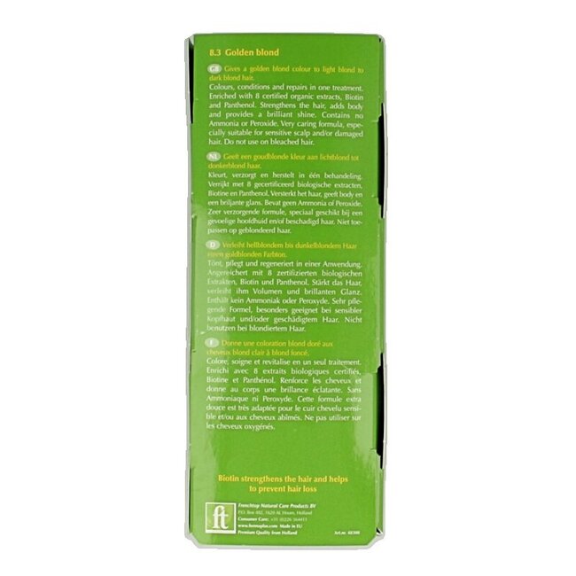 Henna Plus Colour cream 8.3 gold blond 60 Milliliter