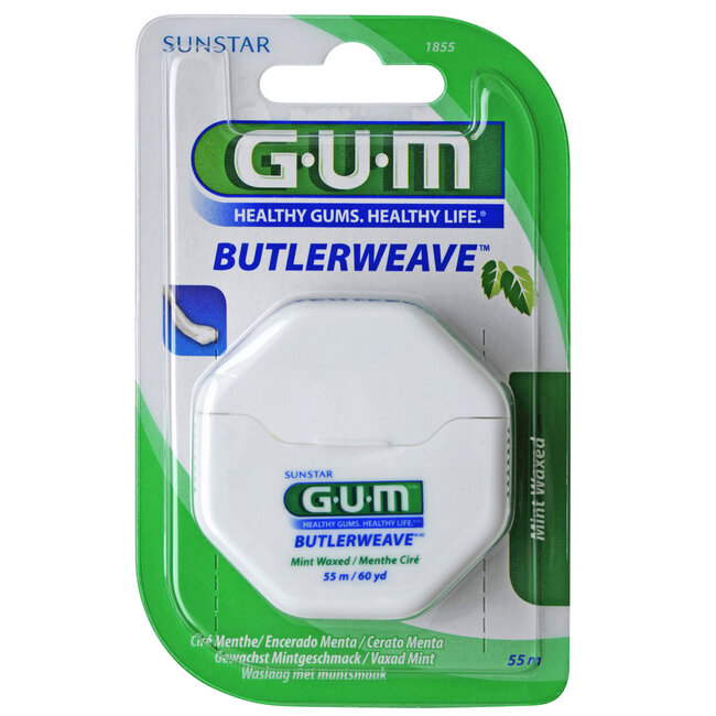 Butlerweave waxed mint 55 meter  1 Stuks