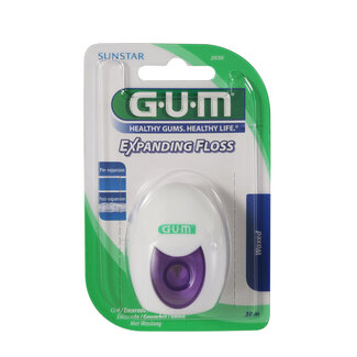 GUM Expanding floss 30 meter 1 Stuks