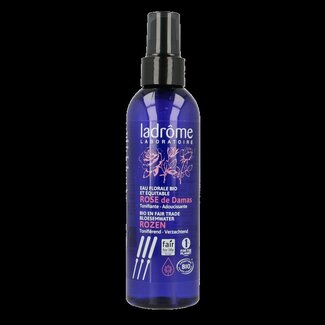 Ladrome Rozenwater spray bio (hydrolaat) 200 Milliliter