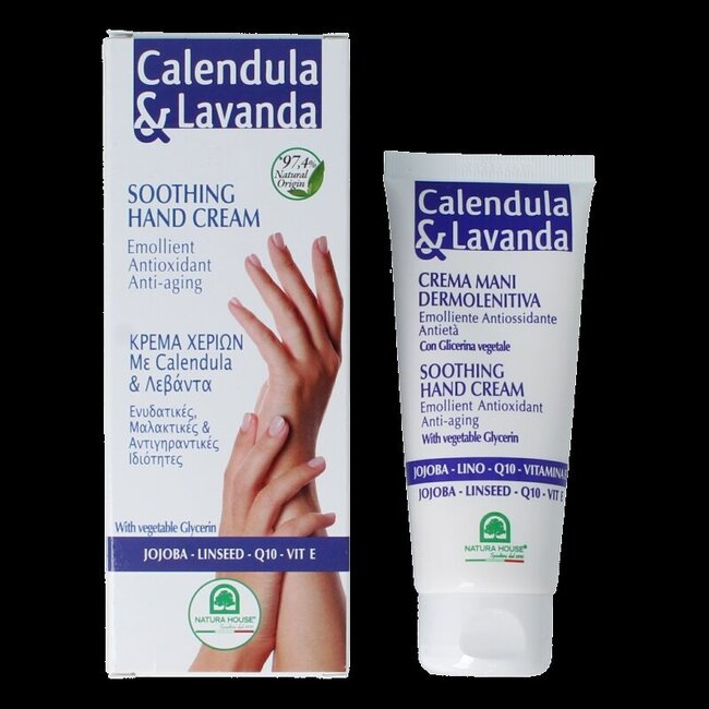 Crème pour les mains Natura House Calendula et Lavande 75 ml
