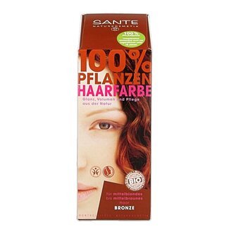 Sante Coloration végétale Sante Brun Bronze BDIH 100 g