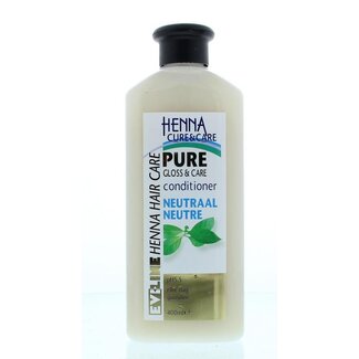 Henna Cure&Care Conditioner pure no parabens neutraal 400 Milliliter