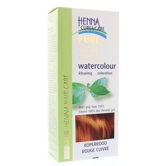 Henna Cure&Care Watercolour koperrood 5 Gram