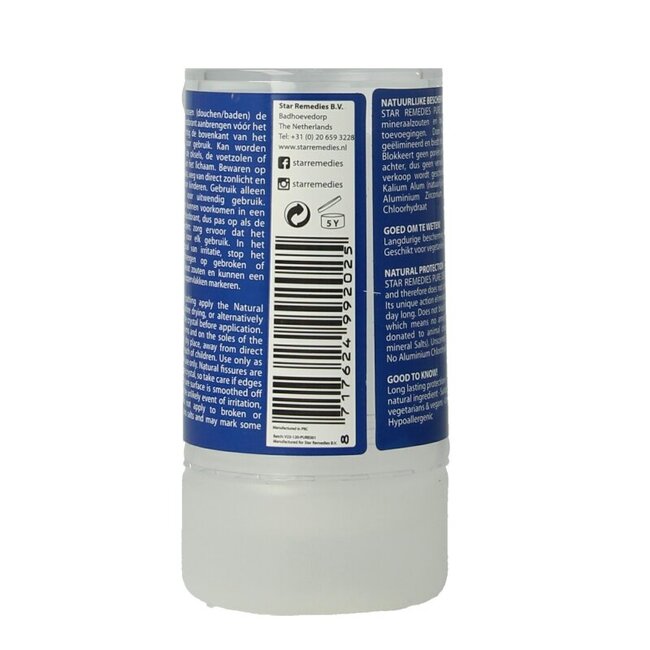 Pure Deodorant stick 120 Gram