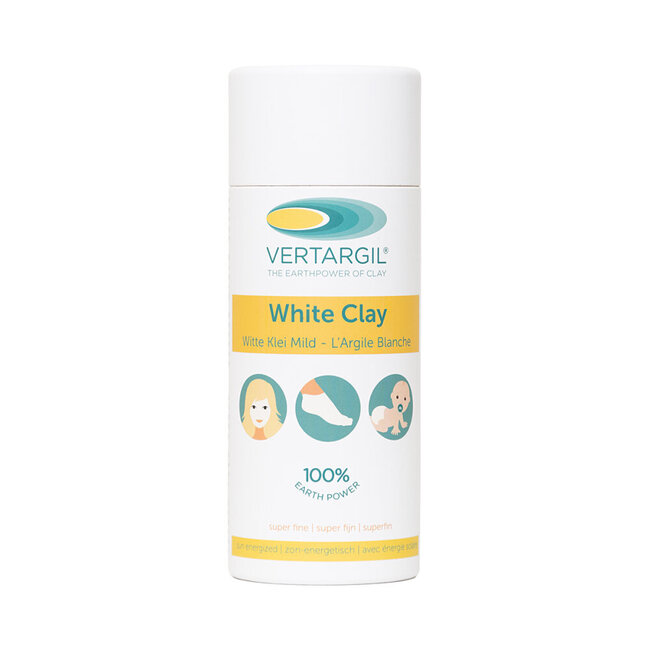 Witte leem strooibus 150 Milliliter