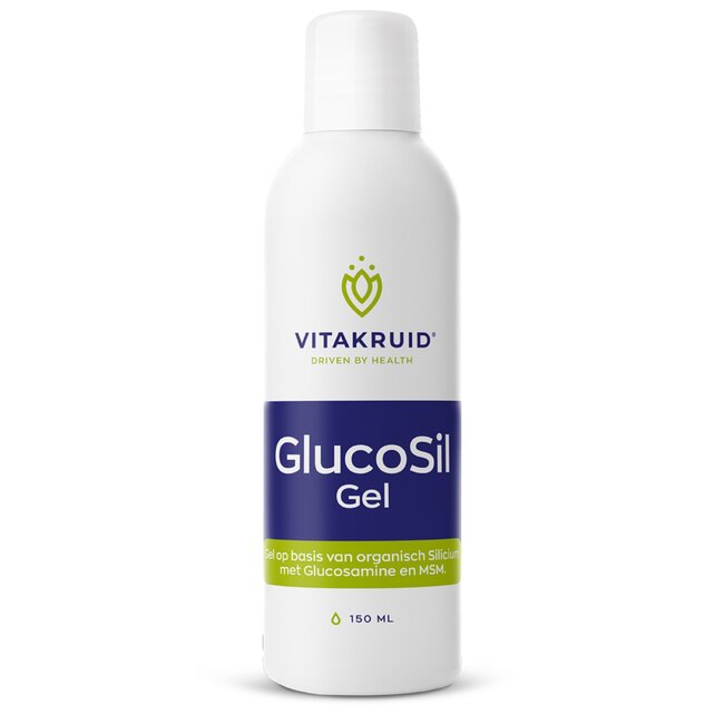 GlucoSil Glucosamine Chondroitine MSM Silicium Gel 150 Milliliter