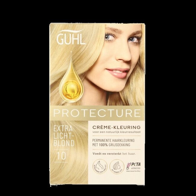 Beschermende cremekleur 10 extra lichtblond  1 Set