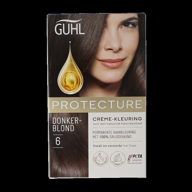 Beschermende cremekleur 6 donkerblond  1 Set