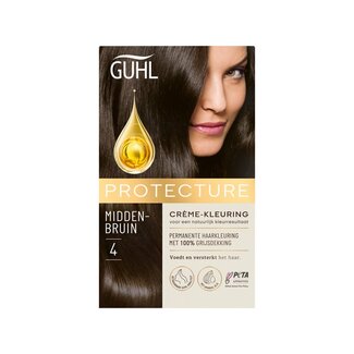 Guhl Beschermende cremekleur 4 middenbruin  1 Set