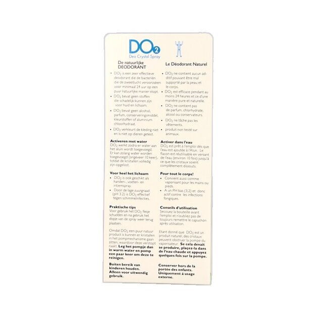 DO2 Deodorantspray 40 Milliliter