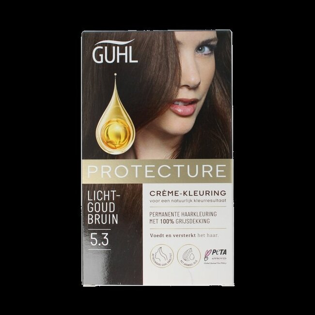 Beschermende cremekleur 5.3 lichtgoud br  1 Set