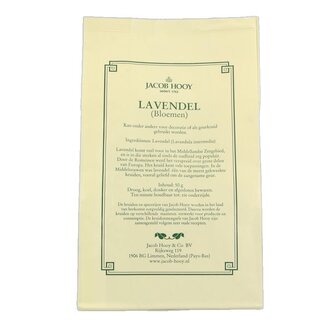 Jacob Hooy Lavendel (bloemen) 50 Gram