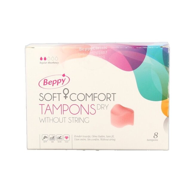 Soft+ comfort tampons dry 8 Stuks