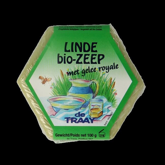 Zeep lindebloesem/koninginnegelei bio 100 Gram