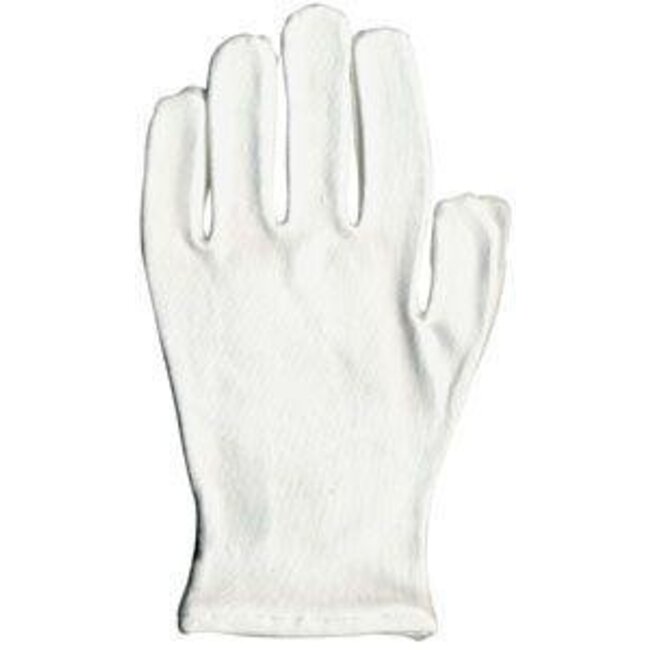 Vochtig houdende handschoenen wit 1 Paar