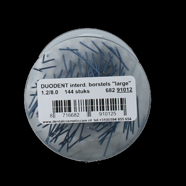 Duodent Interdentaal borstel large 1.2  144 Stuks