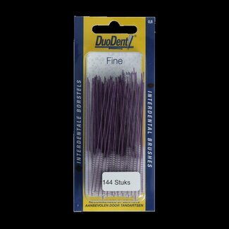 Duodent Brossettes interdentaires Duodent fines 0,8 mm - 144 pièces
