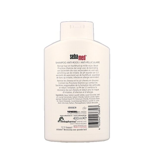 Sebamed Anti-roos shampoo 400 Milliliter