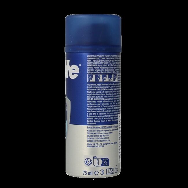 Gillette Series Gel à raser Peaux Sensibles 75 ml