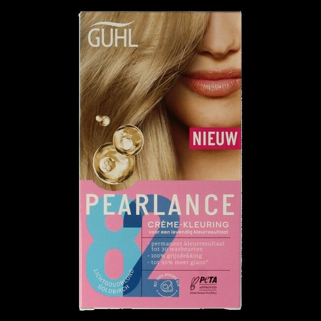 Pearlance intensieve cremekleuring 82 lichtgoudbl 1 Set
