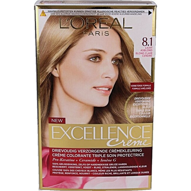 Excellence 8.1 licht asblond 1 Set