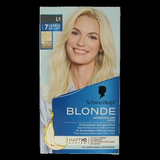 Schwarzkopf Schwarzkopf Blonde coloration intensive blond super L1 1 kit