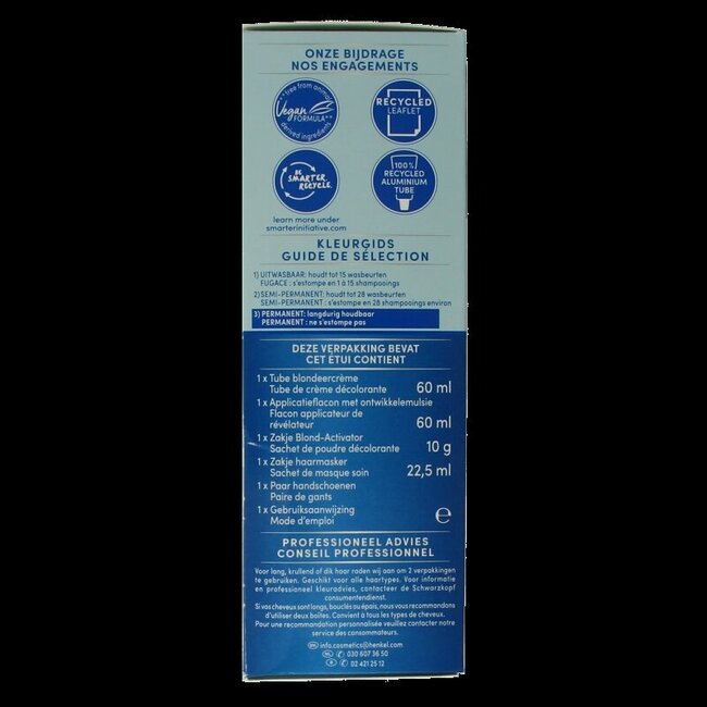 Schwarzkopf Blonde coloration intensive blond super L1 1 kit