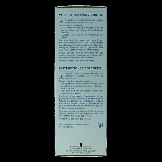 Schwarzkopf Blonde coloration intensive blond super L1 1 kit