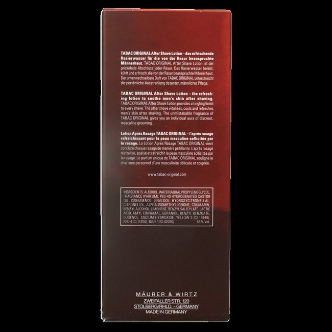 Lotion après-rasage Tabac Original 200 ml