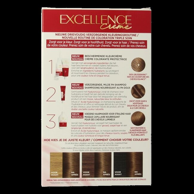 Excellence Excellence 6 donkerblond 1 Set