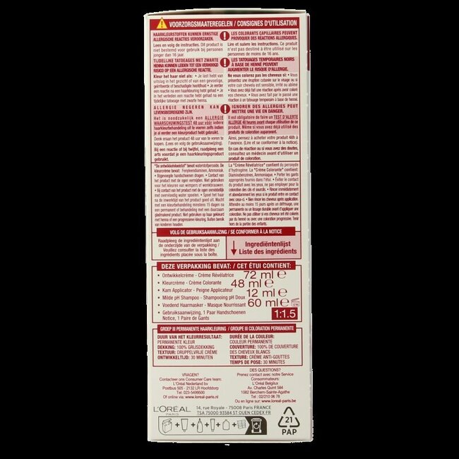 Excellence Crème 6 Blond Foncé - 1 Kit