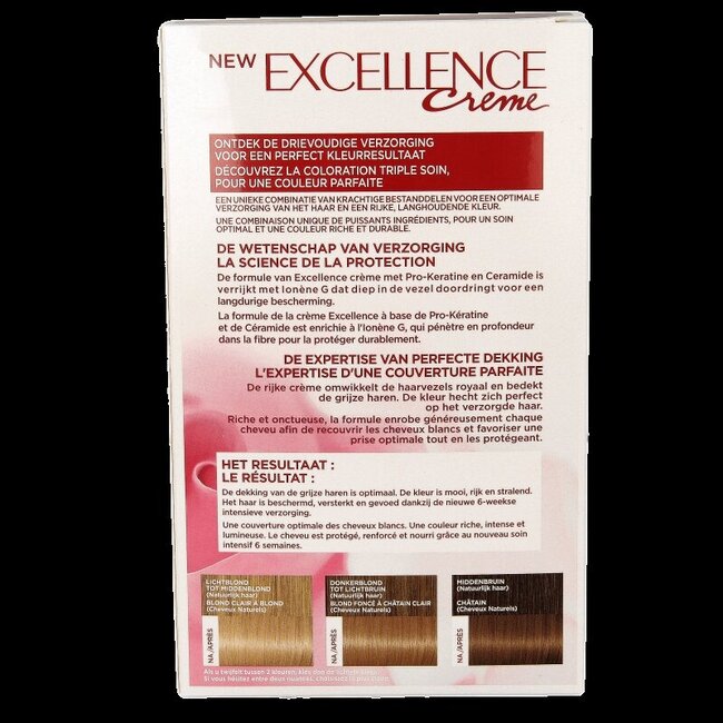 Excellence Excellence 8 lichtblond 1 Set