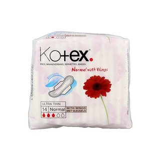 Kotex Kotex Normal Plus Ultra Mince 14 Pièces